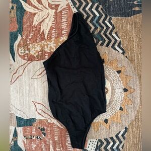 XS Posse Black Open Back Leotard